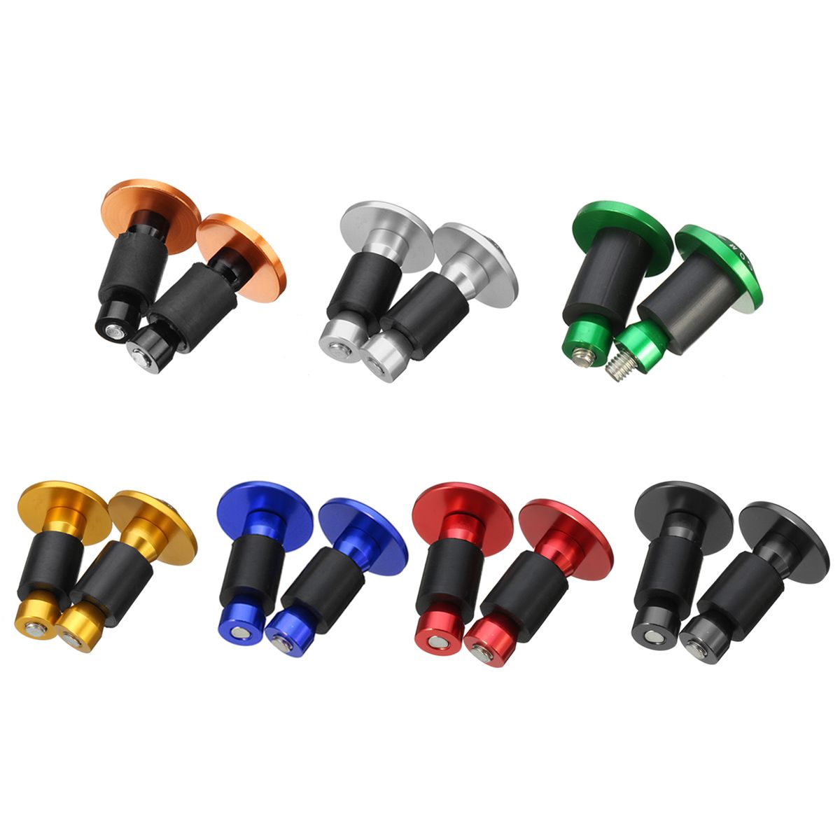 2Pcs-22mm-CNC-Parts-Road-MTB-Handlebar-Cap-Hand-Grips-Bar-End-Plugs-1286639