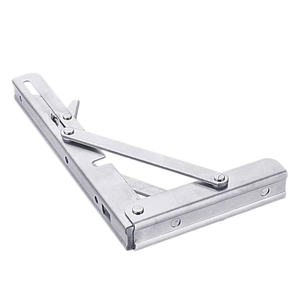 2Pcs-810121416-Inch-Folding-Triangle-L-Shaped-Storage-Shelf-Support-Bracket-Stainless-Steel-1390096