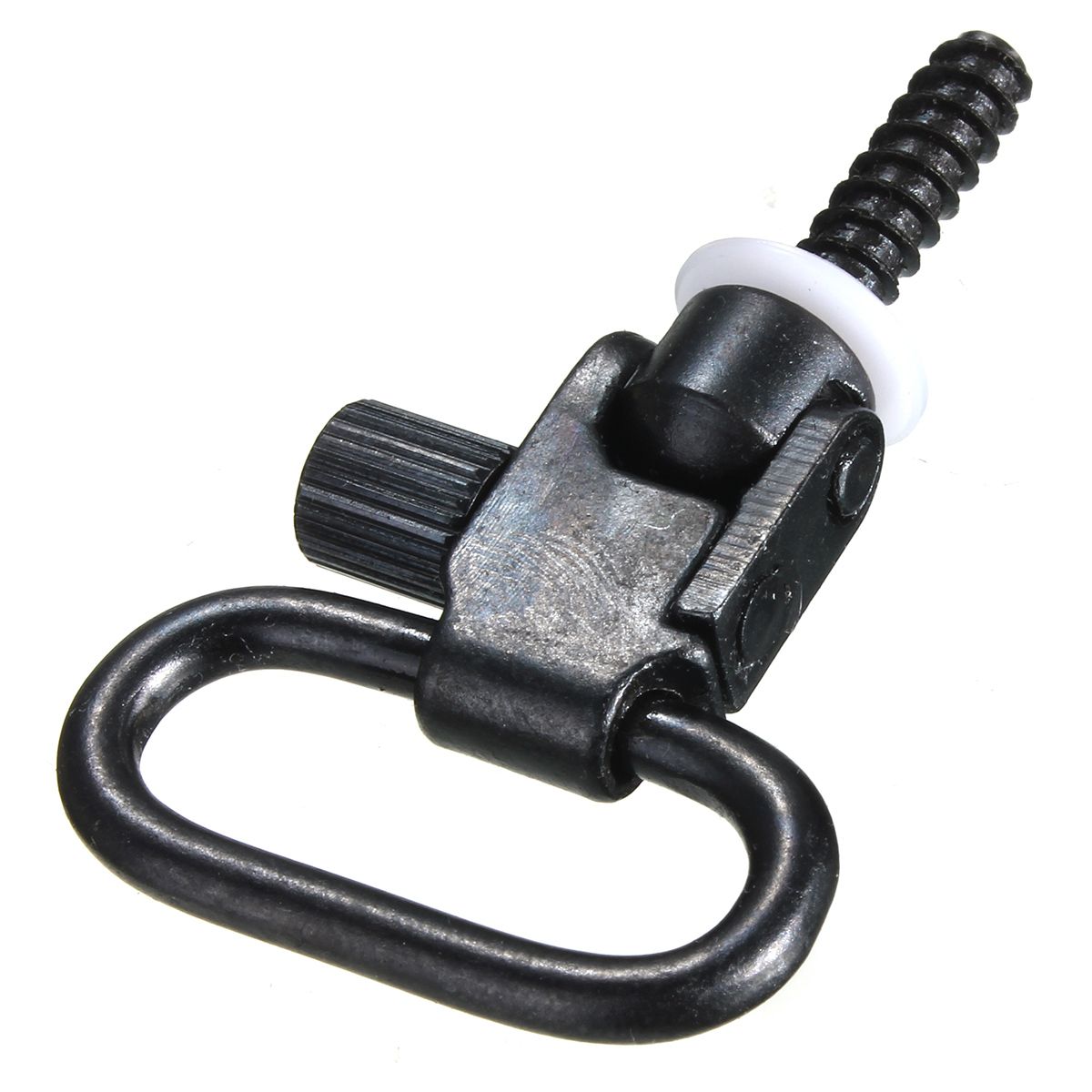 2Pcs-Black-Quick-Release-Detach-Sling-Mounting-Suspender-Loop-amp-Studs-With-White-Washers-1267491