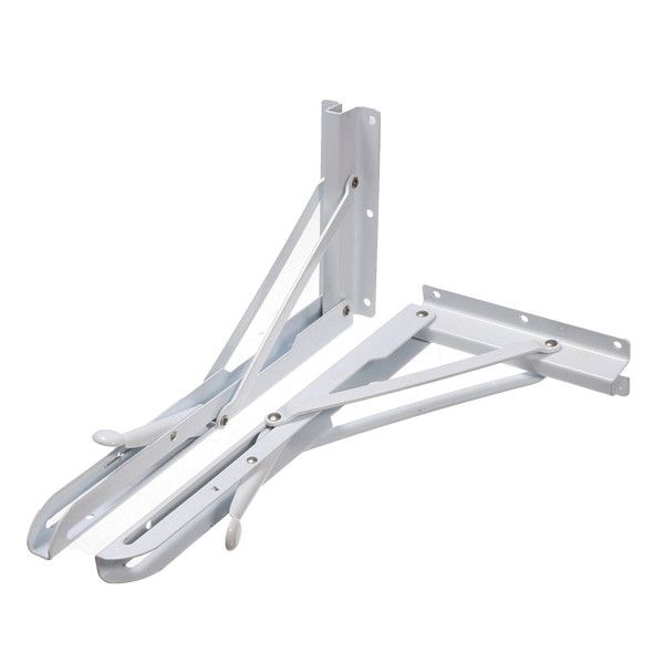 2Pcs-Steel-Folding-Shelf-Bracket-Showcase-Extensions-Support-Frame-1069126