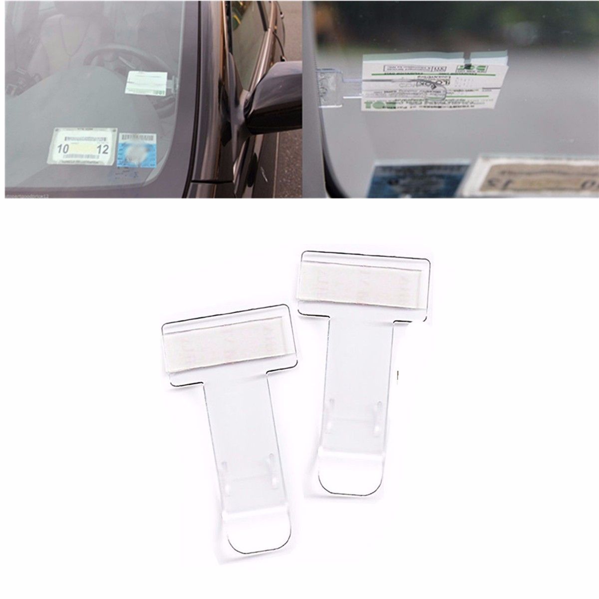 2Pcs-Vehicle-Parking-Ticket-Permit-Holder-Clip-Sticker-Windscreen-Window-Binder-Clips-1299666