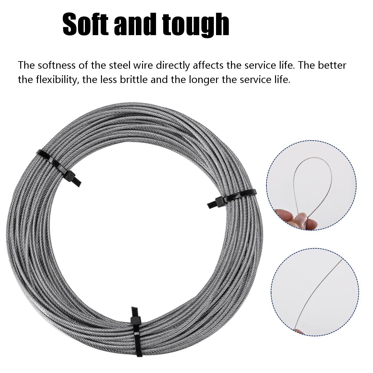 30m-Heavy-Duty-Wire-Rope-Cable-Hooks-Stainless-Steel-Turnbuckle-Cord-Hanging-Kit-1724236