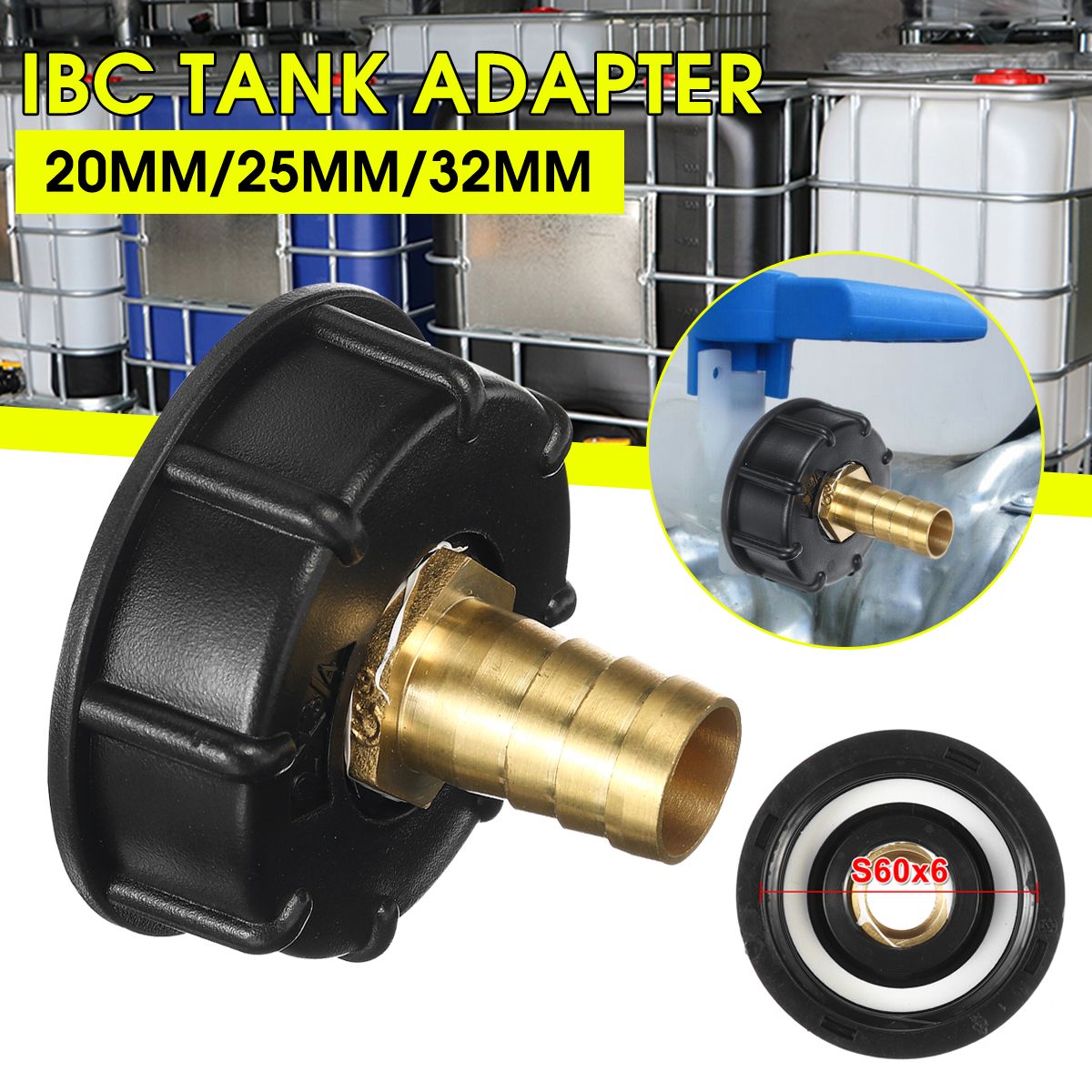 34-Inch-1-Inch-IBC-Tank-Adapter-Ball-Valve-S60X6-Thread-Cap-Garden-Hose-Connector-1696406