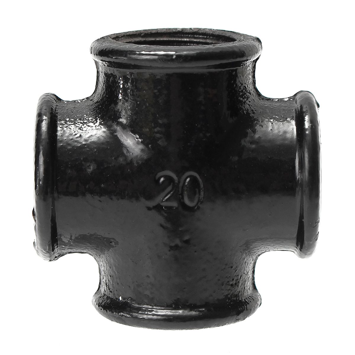 34-Inch-Black-Iron-Pipe-Threaded-Cross-Fitting-Plumbing-Malleable-Cross-Pipes-Fittings-1334049