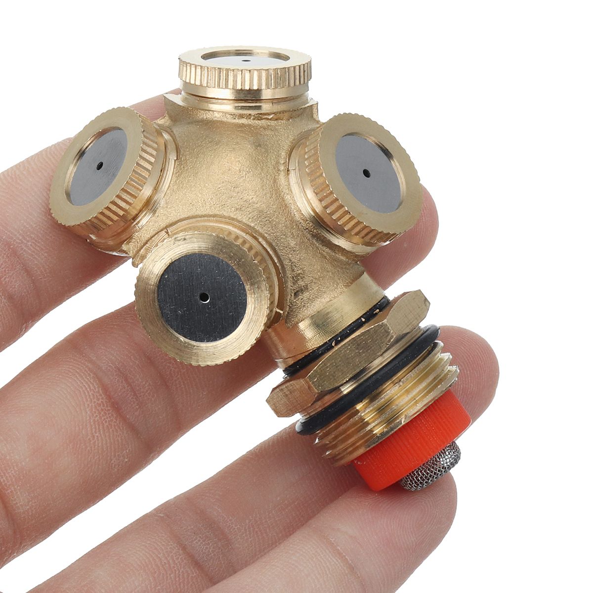 4-Hole-Brass-Spray-Misting-Nozzle-Garden-Sprinkler-Irrigation-Fitting-Adjustable-1685437