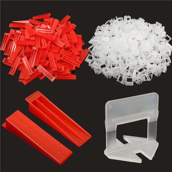 400Pcs-Tile-Leveling-Plastic-Spacers-Tiling-Clips-Wedges-Tools-1069624