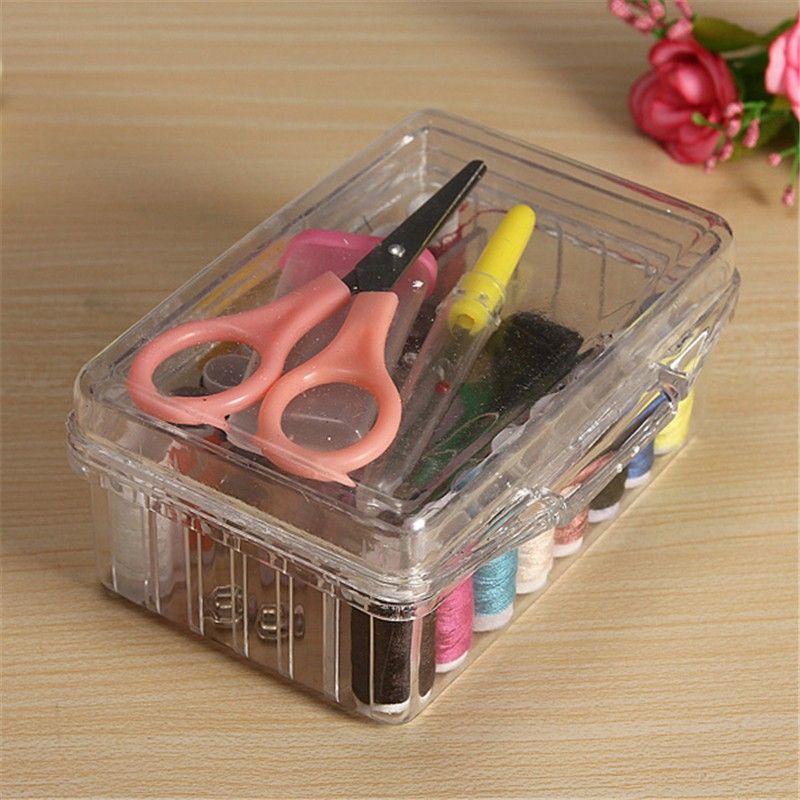 40PcsSet-Sewing-Kit-Thread-Threader-Needle-Tape-Measure-Scissor-Thimble-Storage-Box-1158899