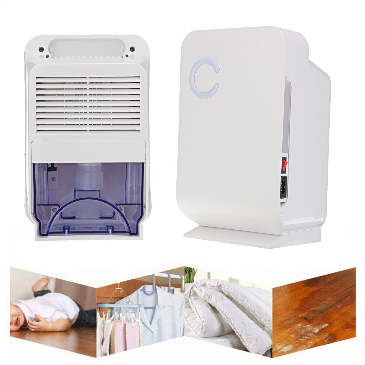 48W-15L-Mini-Portable-Home-Dehumidifier-Mute-Moisture-Absorption-Air-Dryer-Air-Cooler-White-1723594