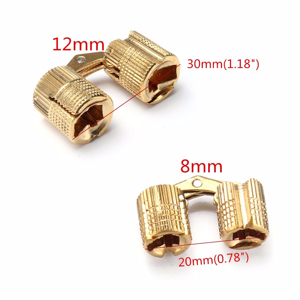 4pcs-Round-Brass-Hinge-Invisible-Fold-Doorway-Pages-Table-Folding-Extension-1078505