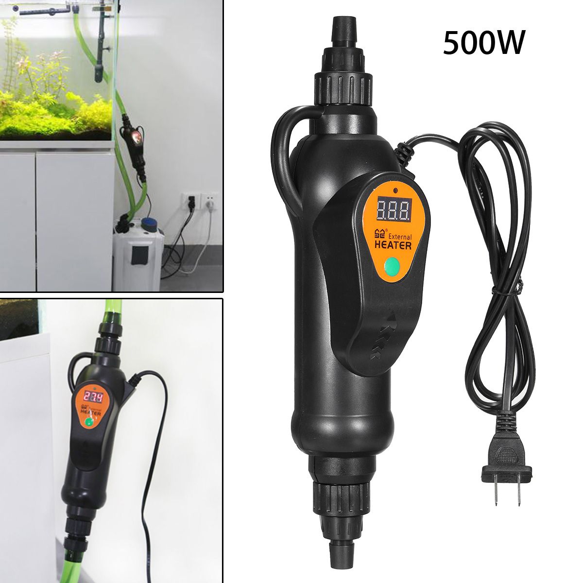 500W-External-Filter-Heater-Fish-Tank-Inline-Aquarium-Water-Thermostat-LED-1133535