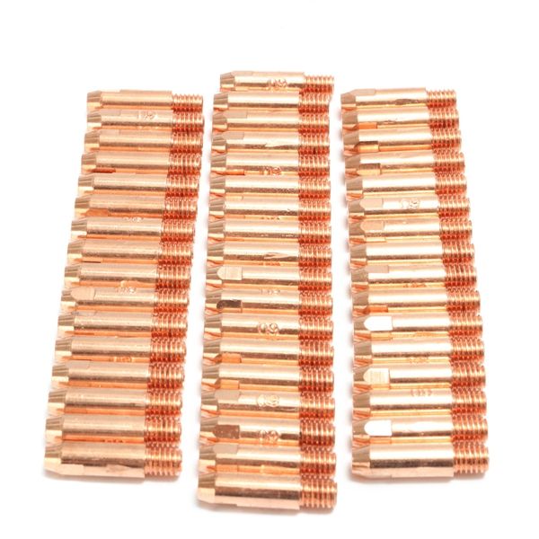 50Pcs-Copper-Contact-Tip-Holder-09x6mm-For-MB24-MIG-MAG-Welding-Torch-Copper-1120594