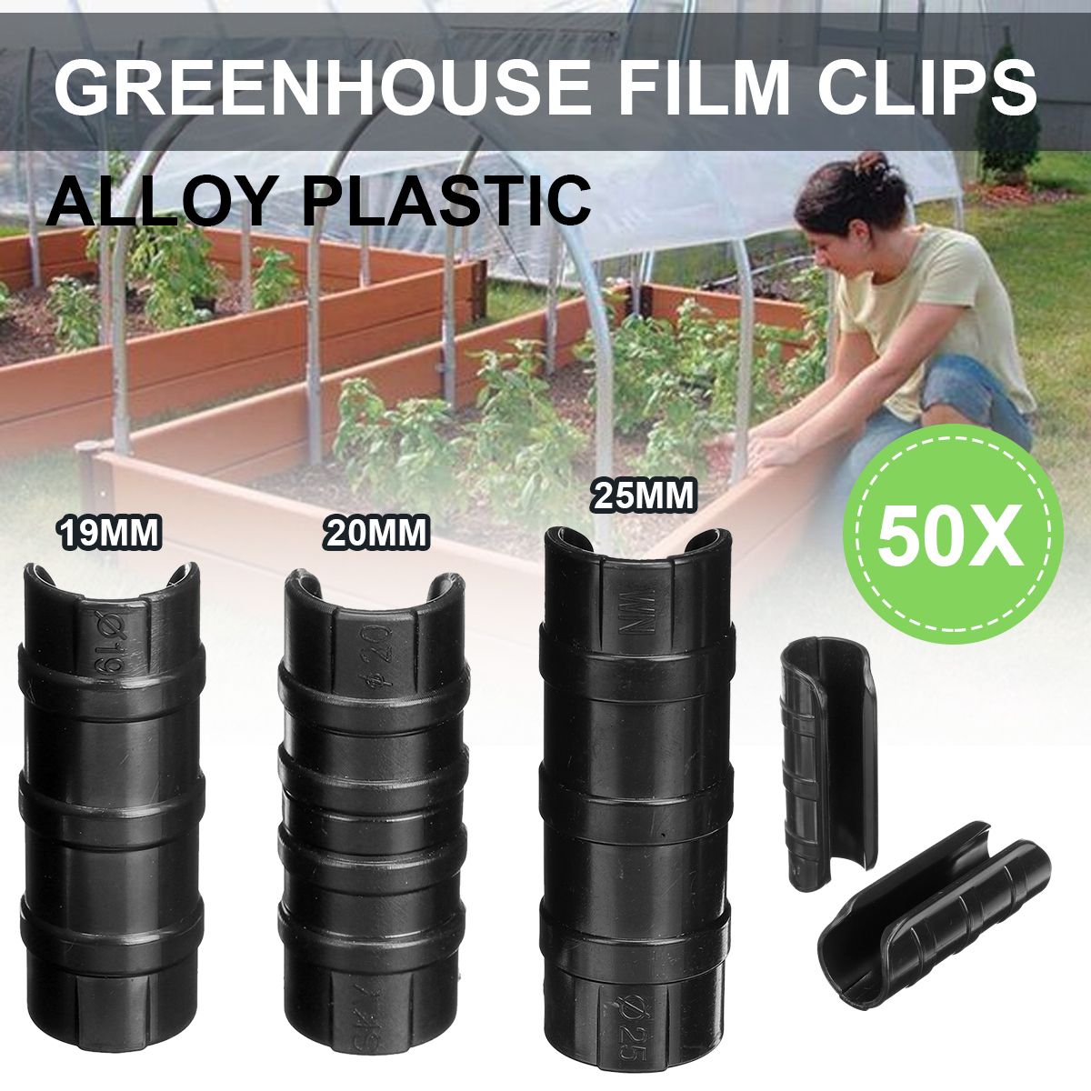 50pcs-192025MM-Garden-Buildings-Tube-Clip-Greenhouse-Frame-Pipe-Tube-Film-Clip-Clamp-Connector-Kit-A-1705114