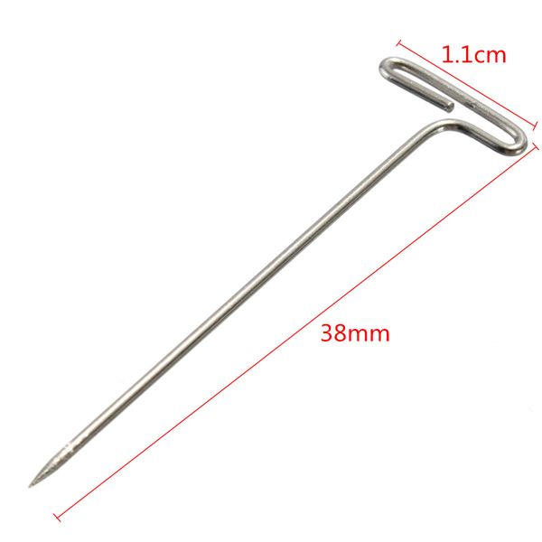 50pcs-Stainless-Steel-T-Pin-DIY-Modelling-Brooch-Badge-Sewing-Crafts-38mm-Length-1008765