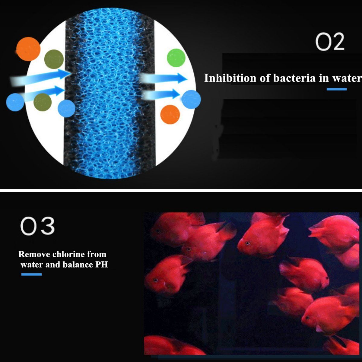 50x10cm-Double-Layer-Aquarium-Biological-Fish-Tank-Foam-Filter-Cotton-Pad-Sponge-1516979