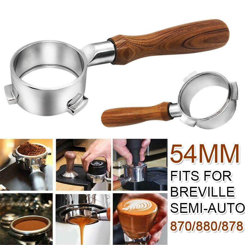 54mm-Coffee-Bottomless-Portafilter-For-Breville-870878880-Filter-Replacement-1705814