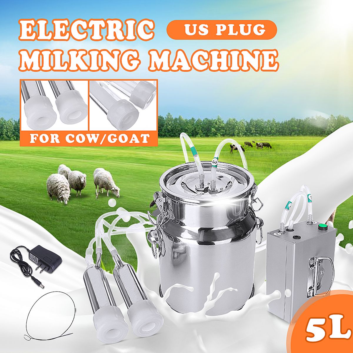 5L-Electric-Milking-Machine-Vacuum-Impulse-Pump-Stainless-Steel-Cow-Goat-Milker-1741886