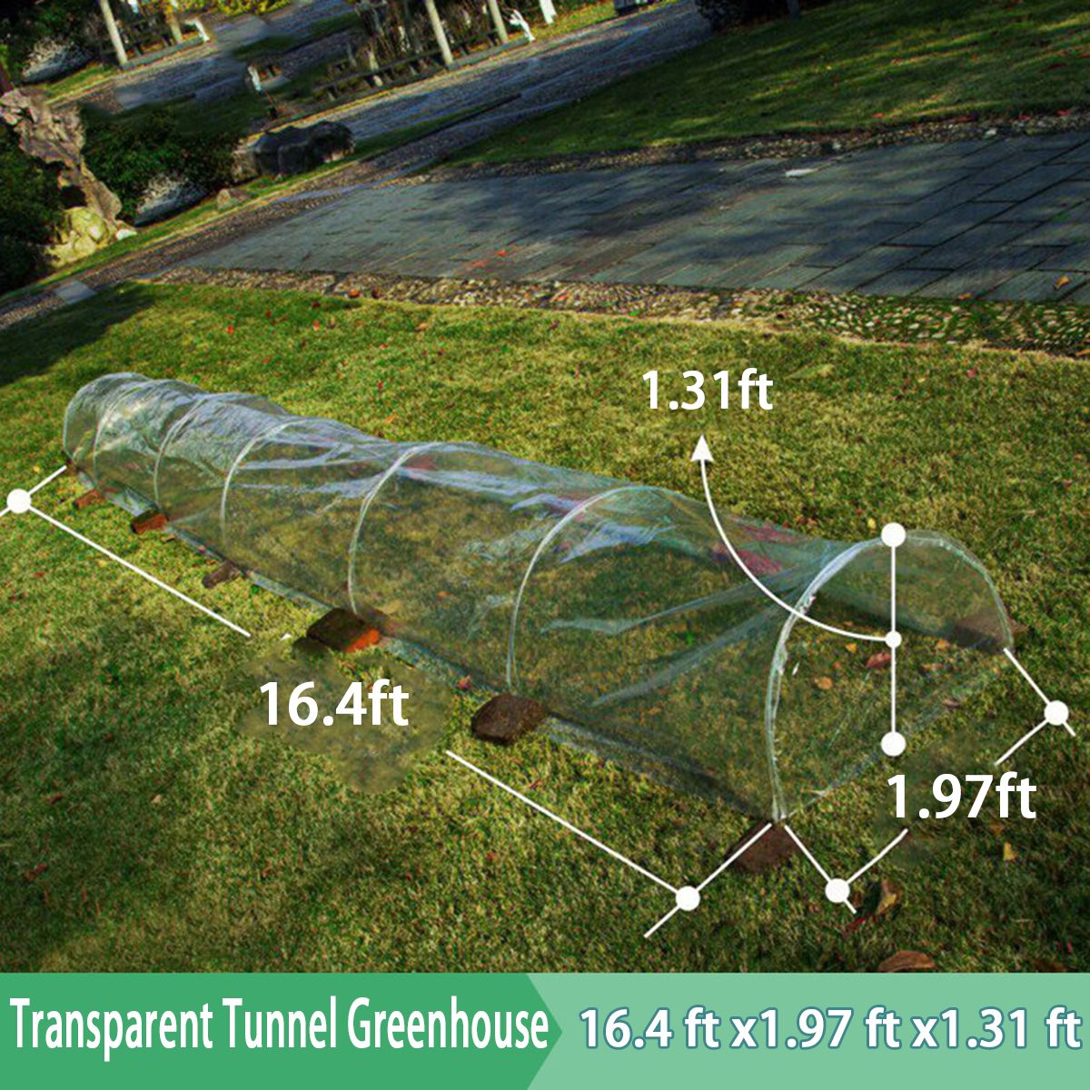 5M-Long-Tunnel-Garden-Greenhouse-Adjustable-Grow-Protect-Plants-Transparent-PE-1768282