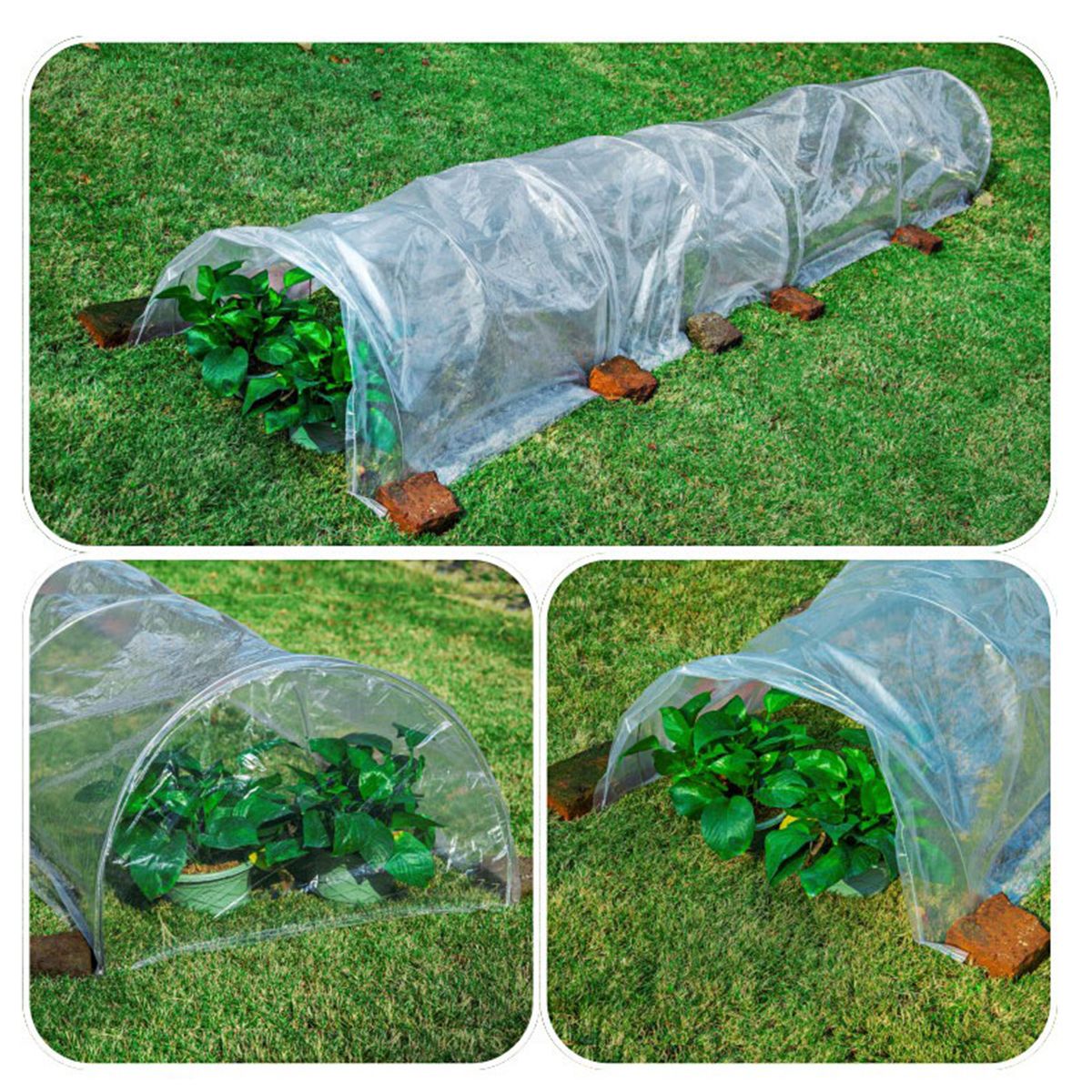 5M-Long-Tunnel-Garden-Greenhouse-Adjustable-Grow-Protect-Plants-Transparent-PE-1768282