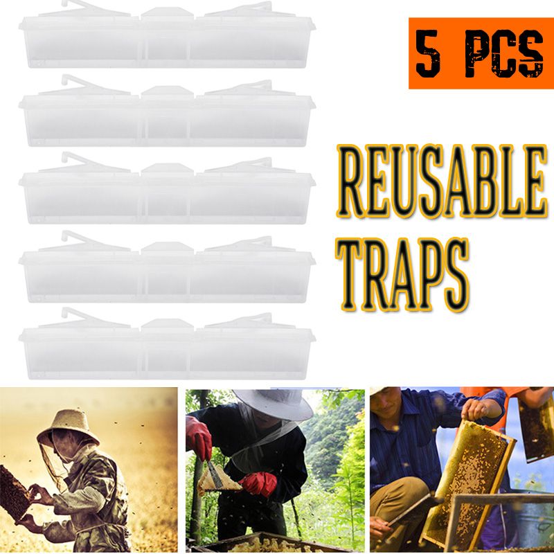 5PCS-Baitable-Reusable-Hive-Trap-Beekeeping-Tools-Set-No-Pesticides-Protect-Bee-Hives-1340622