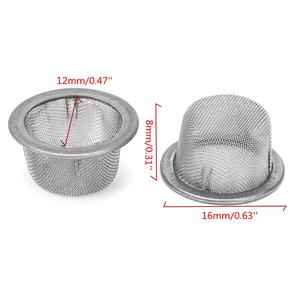 5Pcs-12mm-Dome-Slide-Screen-Meshes-Stainless-Steel-Cup-Filter-Replacement-1141079