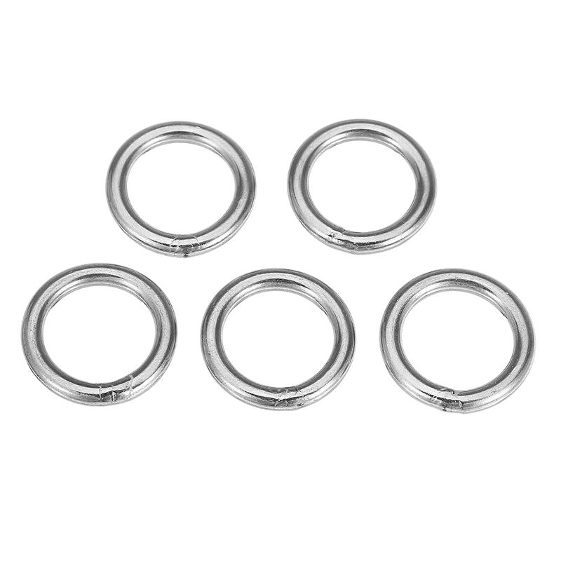 5Pcs-3x20mm-304-Stainless-Steel-Round-O-Ring-Welded-Marine-Rigging-Strapping-Hardware-1200329