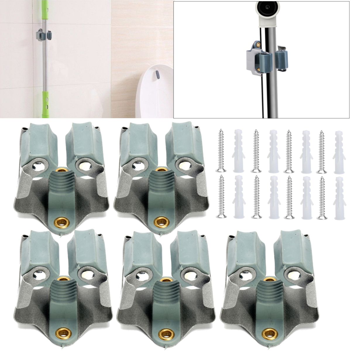 5Pcs-Clip-Hook-Mop-Broom-Holder-Brush-Hanger-Handle-Wall-Mounted-Kitchen-Storage-Rack-1346530