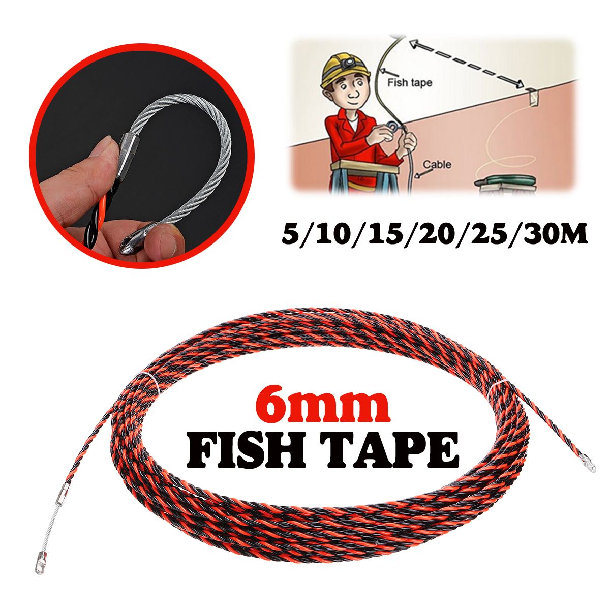 5m10m15m20m25m30m-Electrical-Fish-Tape-Cable-Push-Puller-Rodder-POM-Wire-1512390