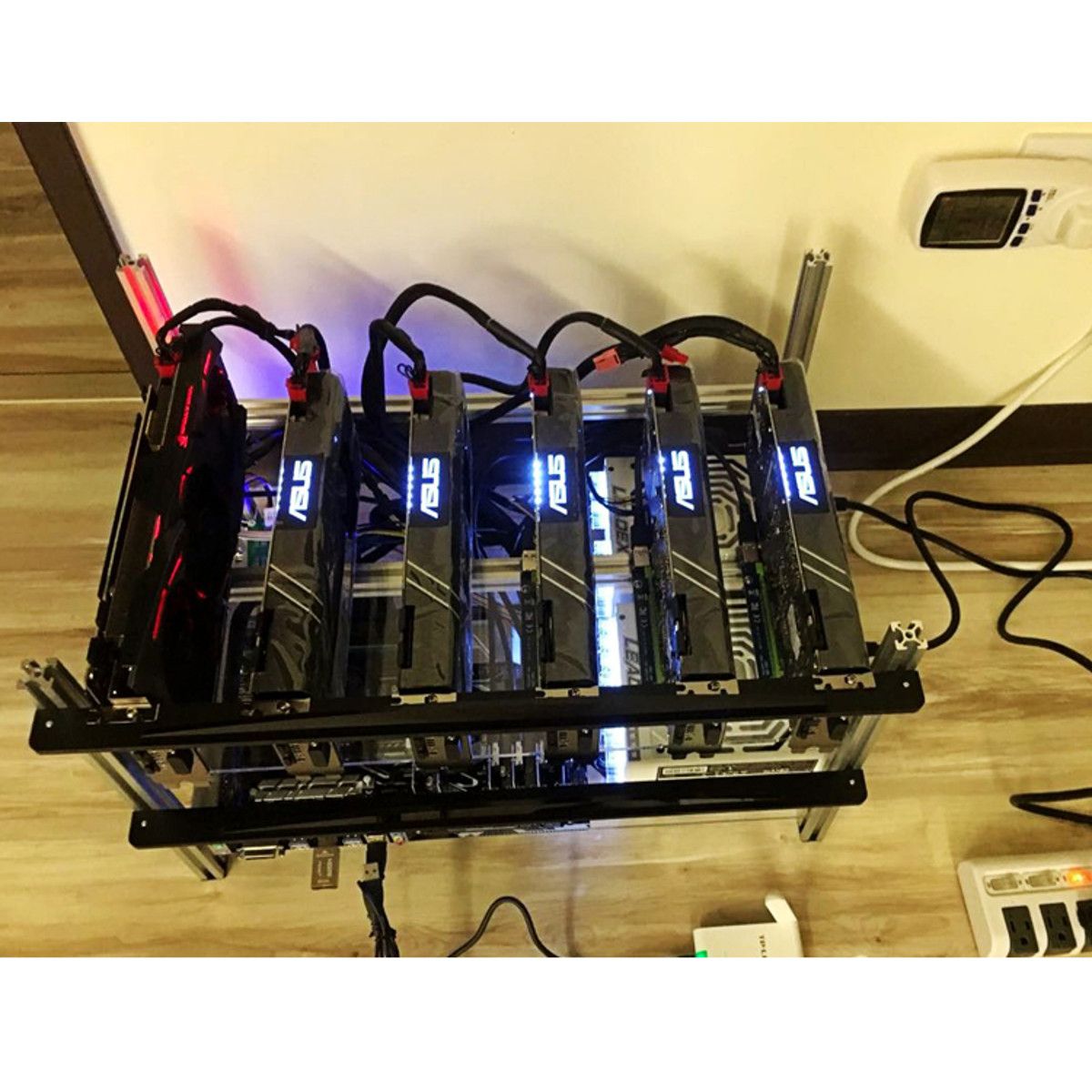 6-GPU-Aluminum-Open-Air-Miner-Frame-Mining-Rig-Case-ETH-BTC-Ethereum-With-4-Fan-1201828