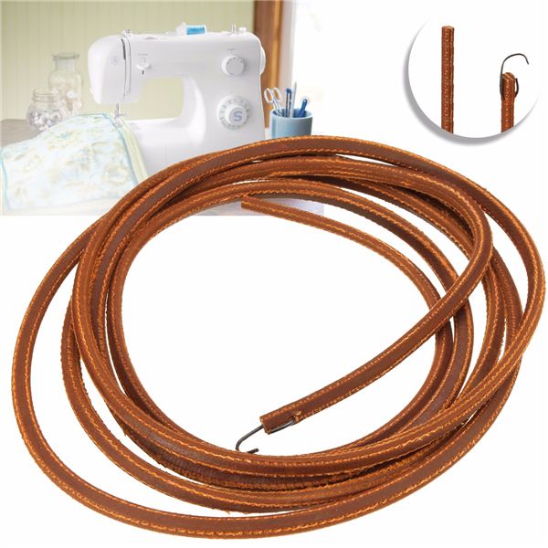 68-Inch-Brown-Softer-Leather-Treadle-Belt-For-Singer-Sewing-Machine-With-Metal-Hook-1113738