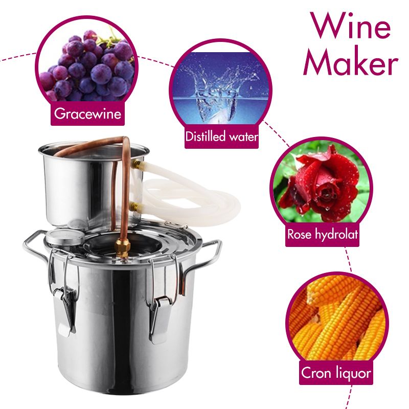 6L-Alcohol-Water-Distiller-Copper-Fruit-liquor-Making-Tool-Household-Bar-Sets-1455892