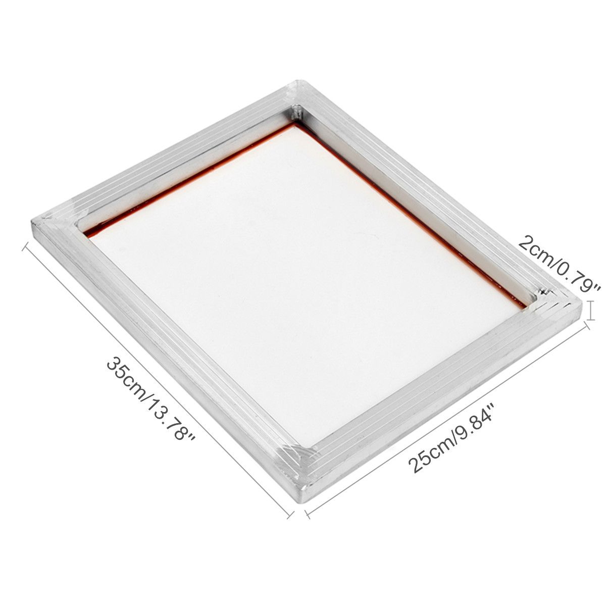 6Pcs-14x10-Aluminium-Alloy-Silk-Screen-Printing-Frame-w-110-White-Mesh-Count-1338098