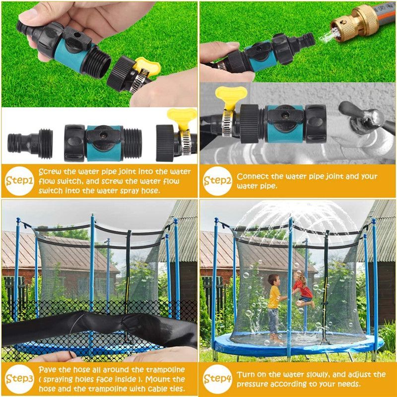 810121520m-Trampoline-Sprinkler-Water-Spray-Kids-Outdoor-Backyard-Waterpark-Game-1733352