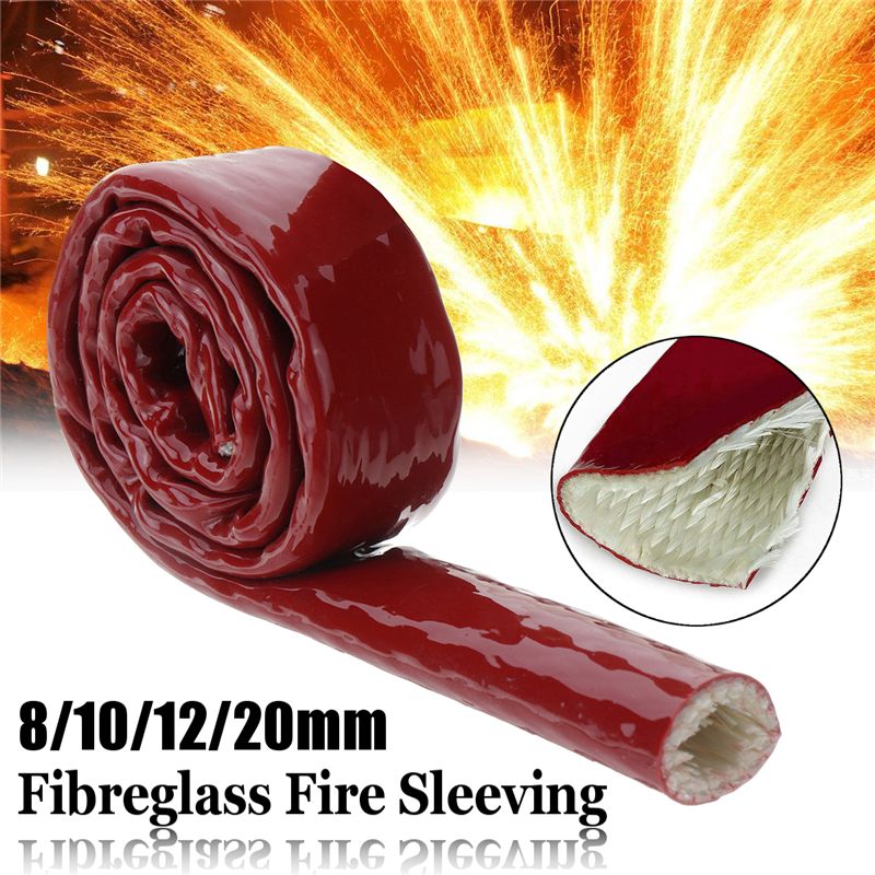 8101220mm-Fibreglass-Fire-Sleeving-50cm-Protective-Heat-Fire-Shield-Silicone-Hose-1406270