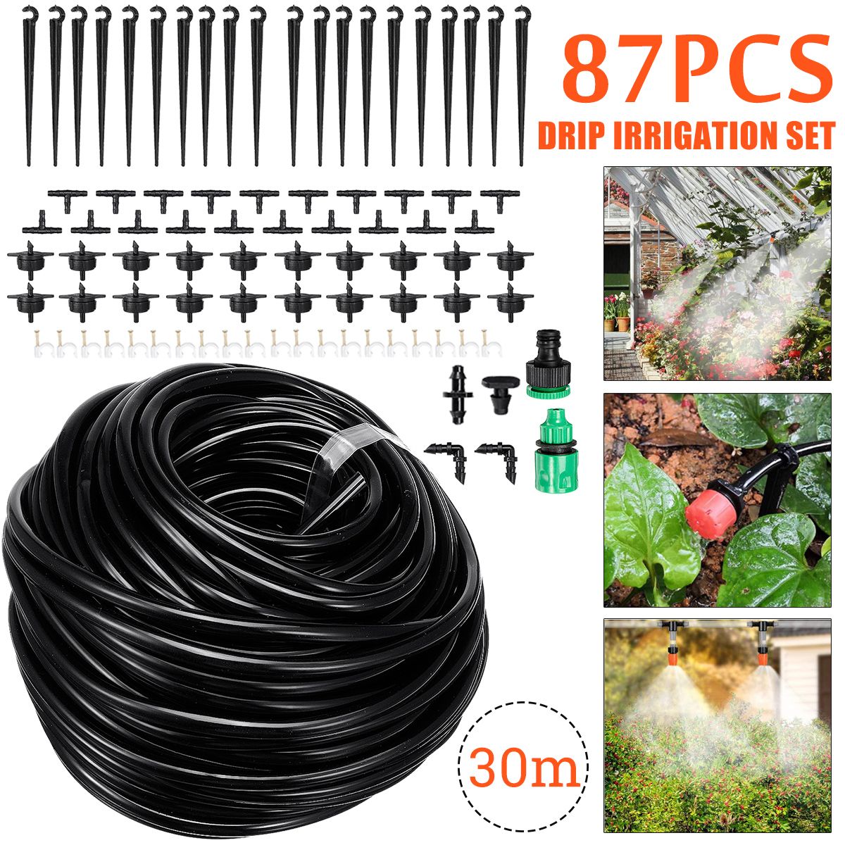 87Pcs-30m-Automatic-Drip-Irrigation-Garden-Plant-Watering-System-Set-Hose-DIY-Kit-1690066