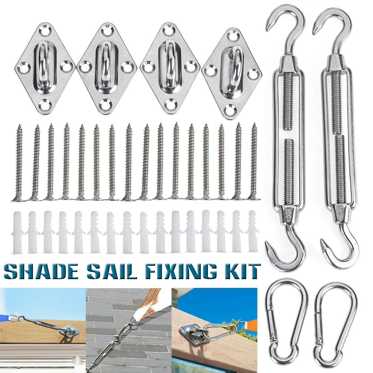 8Pcs-Stainless-Steel-Shade-Canopy-Sun-Sail-Fixing-Fittings-Hardware-Accessory-1702656