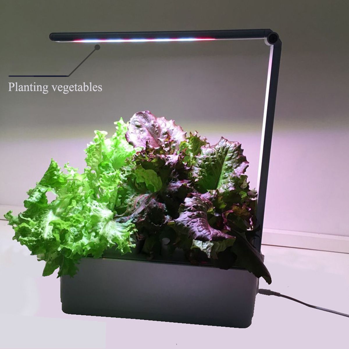 8W-LED-Hydroponics-Indoor-Home-Plant-Grow-Box-Soilless-Garden-Flower-Nursery-Pot-1695067