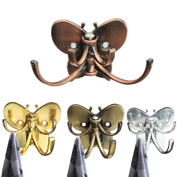 Alloy-Butterfly-Double-Peg-Door-Wall-Bathroom-Hanger-Hook-1082046