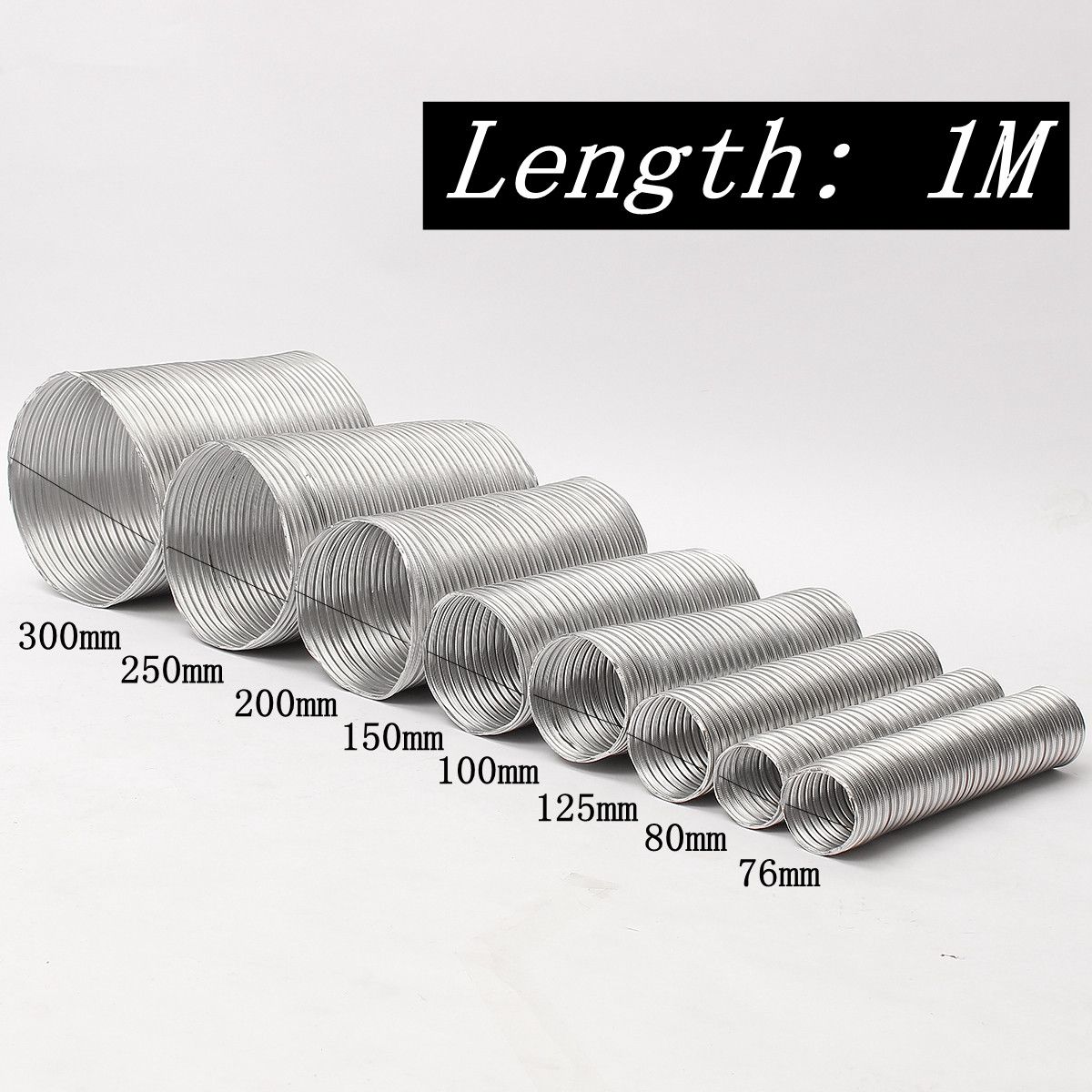 Aluminum-Flexible-1M-Length-Exhaust-Air-Vent-Pipe-Duct-8-Sizes-Diameter-1106339