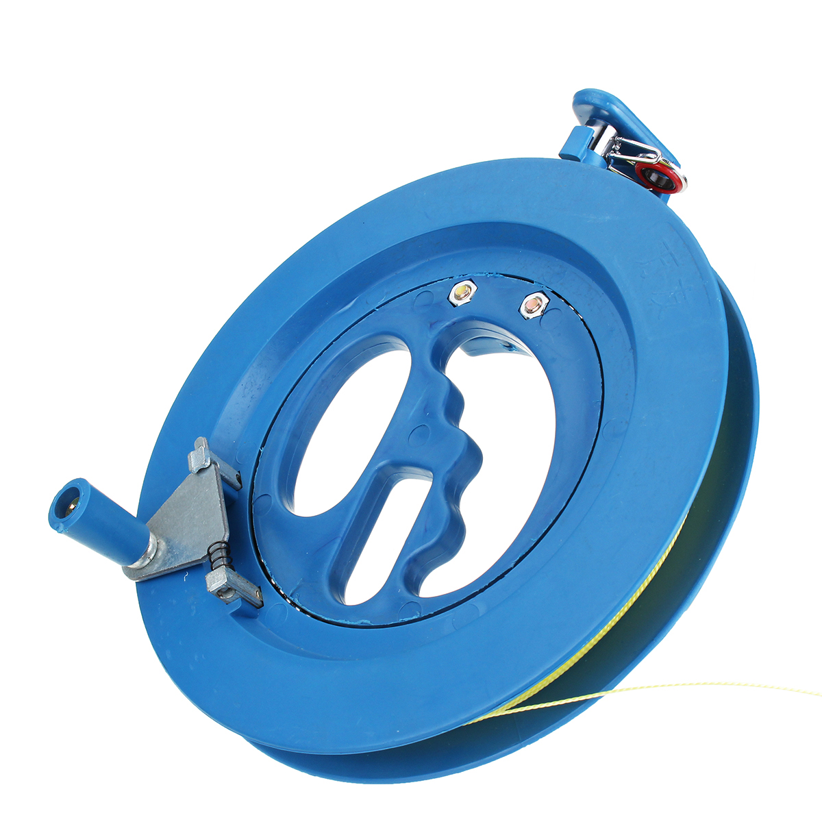Blue-Kite-Line-Winder-Winding-Reel-100M-String-Grip-Wheel-Flying-Tools-amp-Lock-1365842