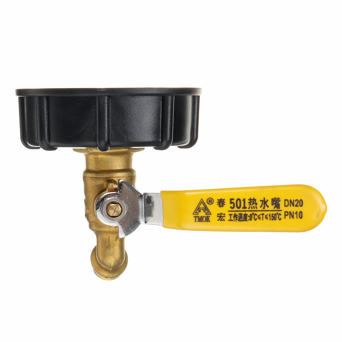 Brass-IBC-Tank-Tap-Adapter-Faucet-Valve-Fit-12quot-34quot-Garden-Water-Hose-Tool-1661694