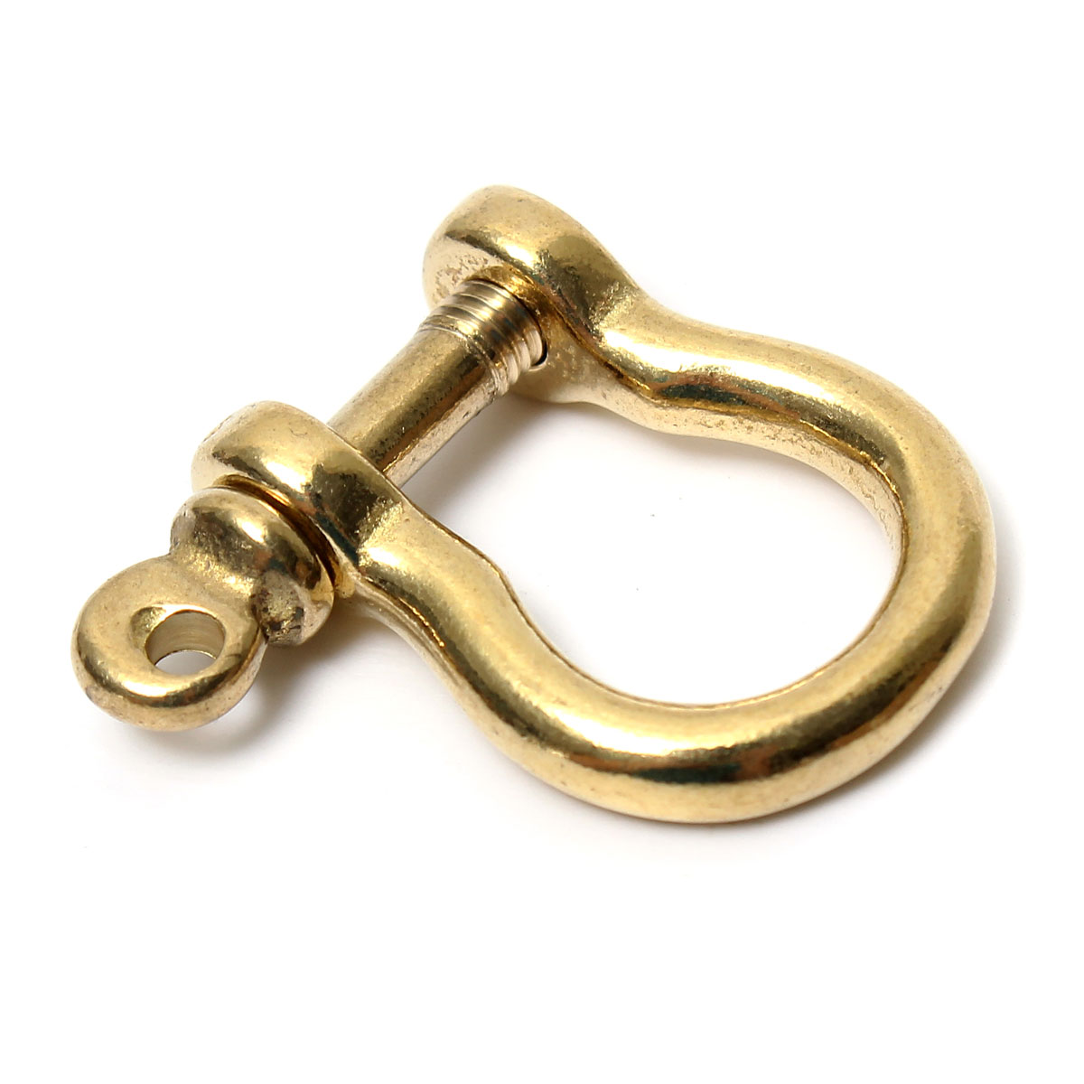 Brass-Ring-Bow-Shackle-Joint-Connect-Key-Chain-Hook-Buckle-DIY-Leather-Craft-Hardware-1256566