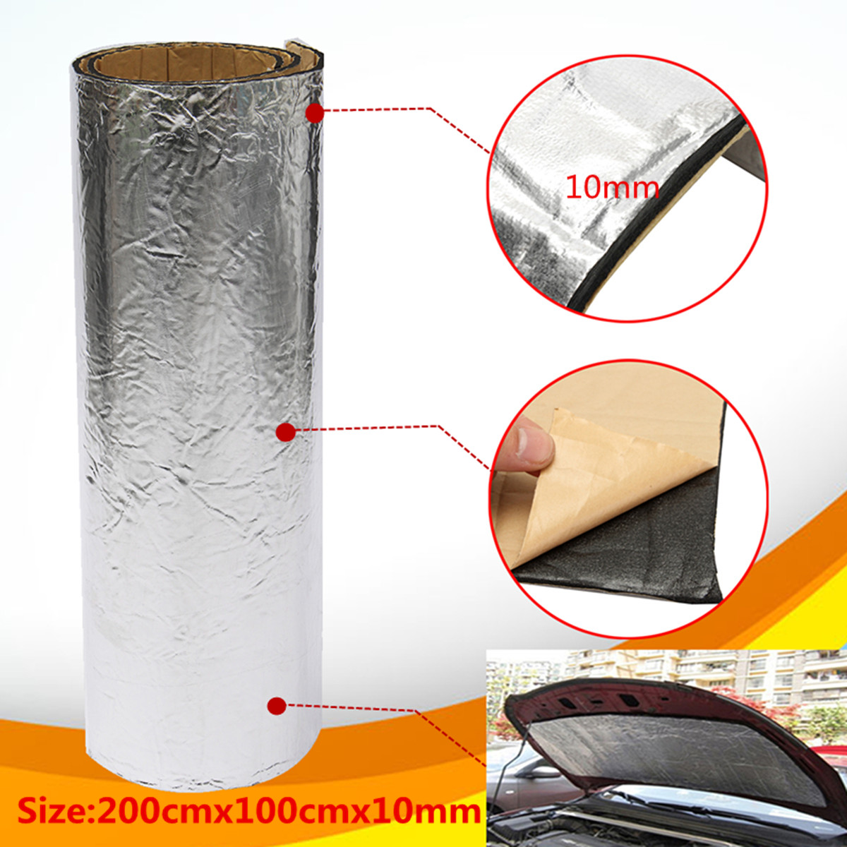 Car-Heat-Sound-Proofing-Carpet-Mat-Floor-Trunk-Noise-Insulation-Deadener-1439972