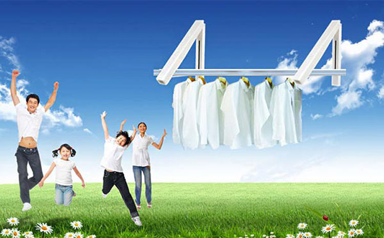 Creative-Wall-Mounted-Retractable-Foldable-Clothes-Rack-Magic-Hanger-Storage-Holder-999664