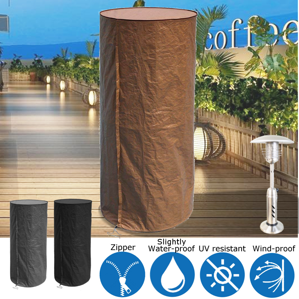 Cylidrical-Cover-Patio-Gas-Heater-Polyethylene-Zipper-Protector-Waterproof-90x190cm-1354480