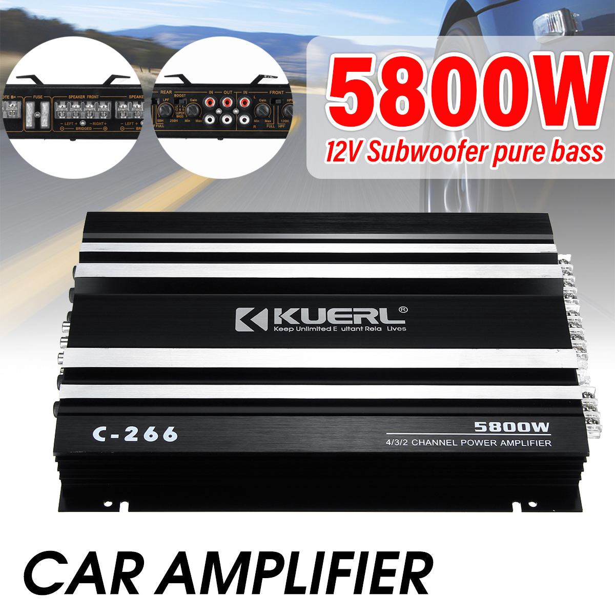 DC-12V-5800W-4-Channel-Bass-Power-Amplifier-Nondestructive-Support-4-Speakers-1420127