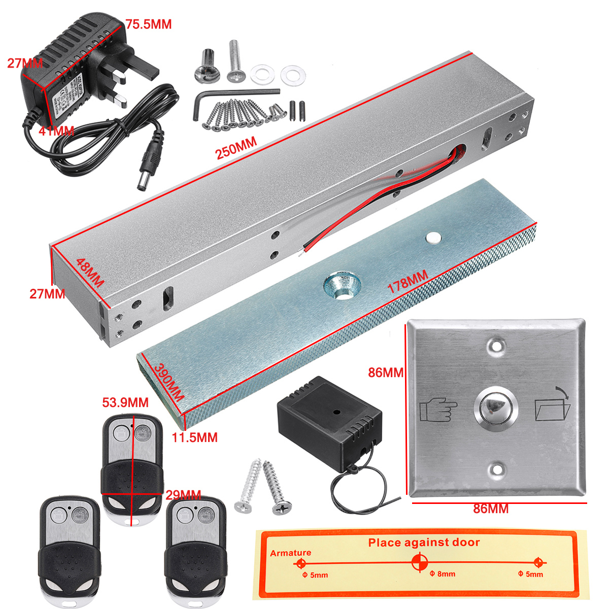 Door-Access-Control-System-Electric-Magnetic-Door-Lock-with-3-Remote-Controls-1549557