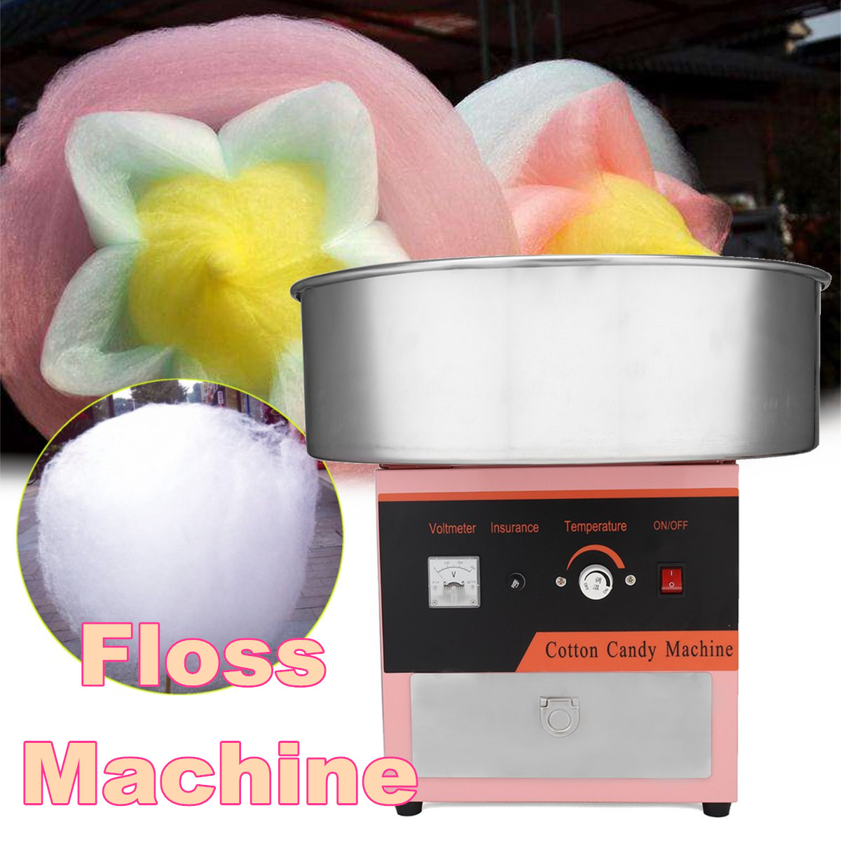 Electric-Candy-Floss-Machine-Sweet-Sugar-Cotton-Maker-Carnival-Fairy-Party-110V-1664574