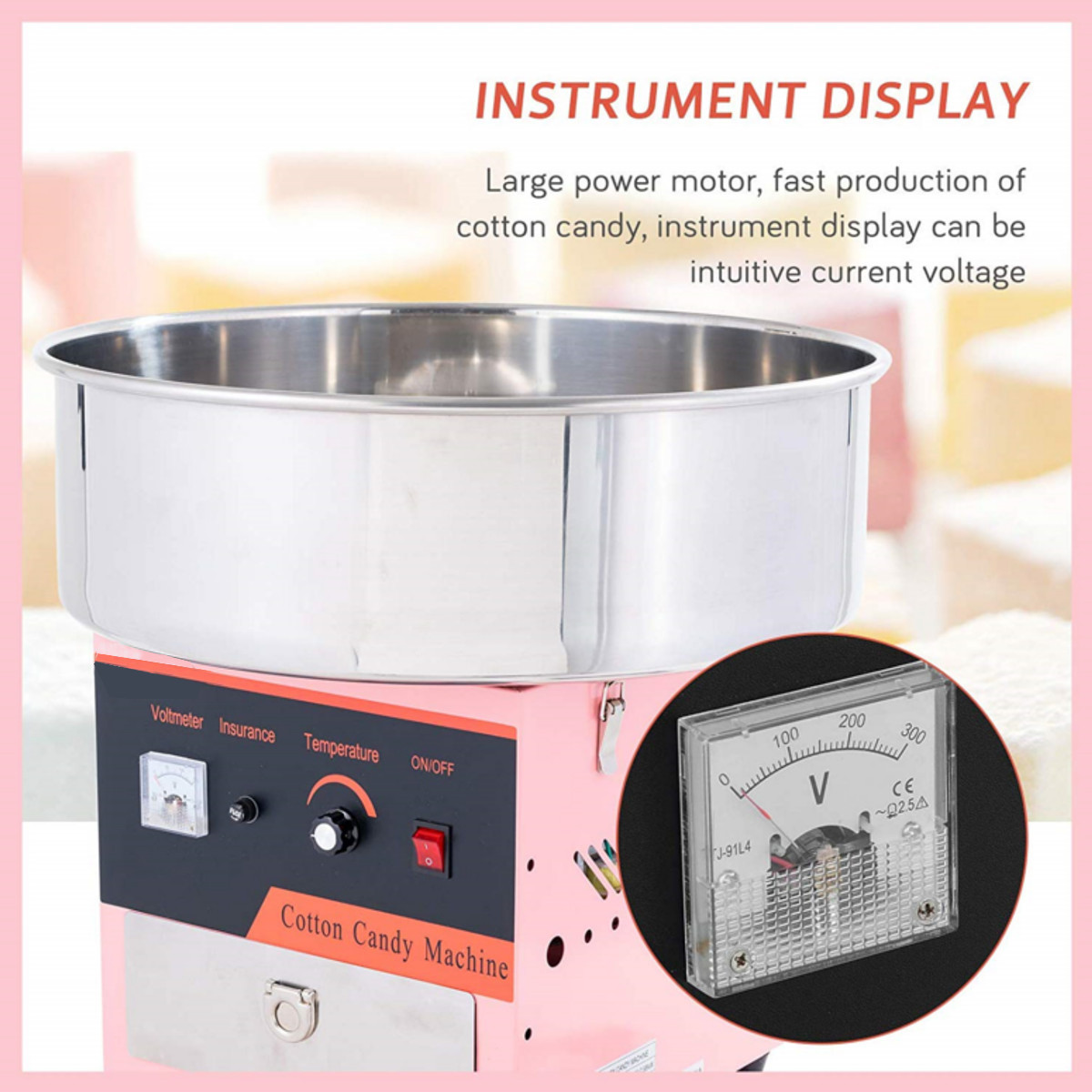 Electric-Candy-Floss-Machine-Sweet-Sugar-Cotton-Maker-Carnival-Fairy-Party-110V-1664574