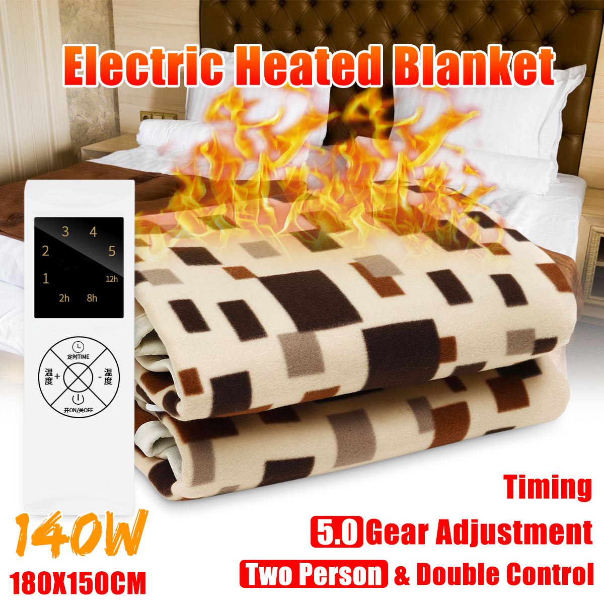 Electric-Heated-Blankets-of-Grid-Model--with-Timing-Function-Plus-Size-Bed--LED-Screen-1527569