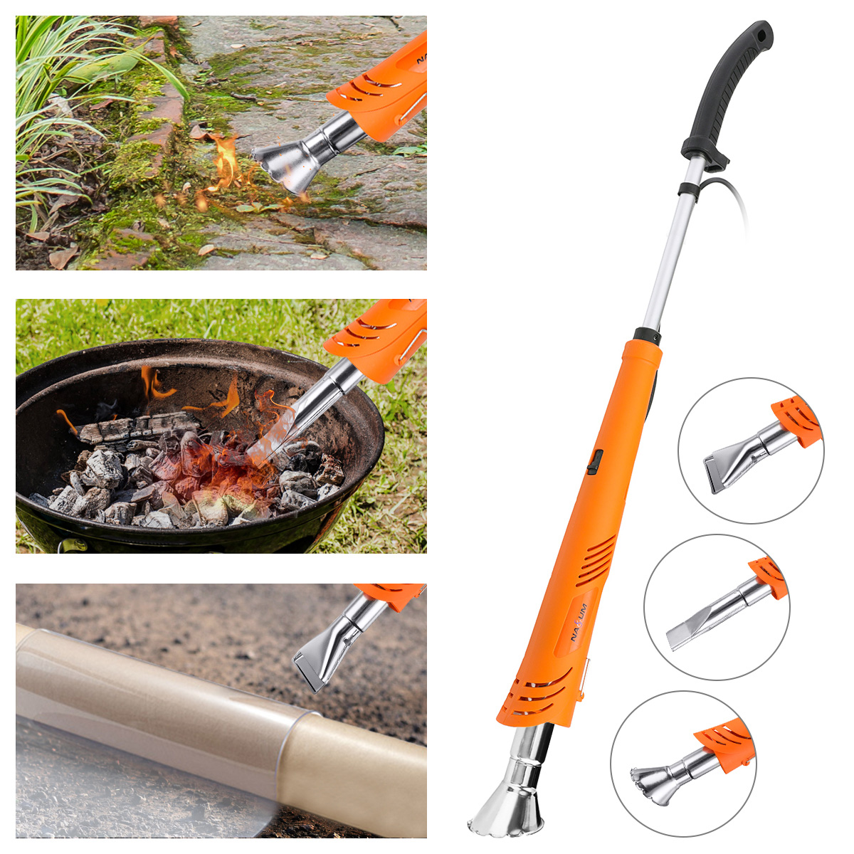 Electric-Weed-Burner-Garden-Gear-Weed-Killer-Lawn-Wand-Torch-Tools-2000W-230V-UK-Plug-1695567